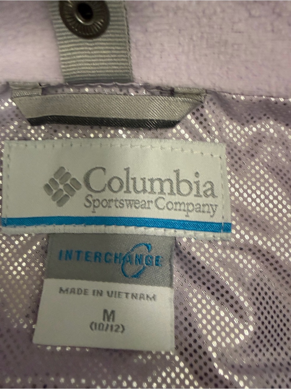Columbia Girls Bugaboo II Interchange Jacket M 10/12 Teal Purple NWOT HOST PICK🎉 - Picture 9 of 10